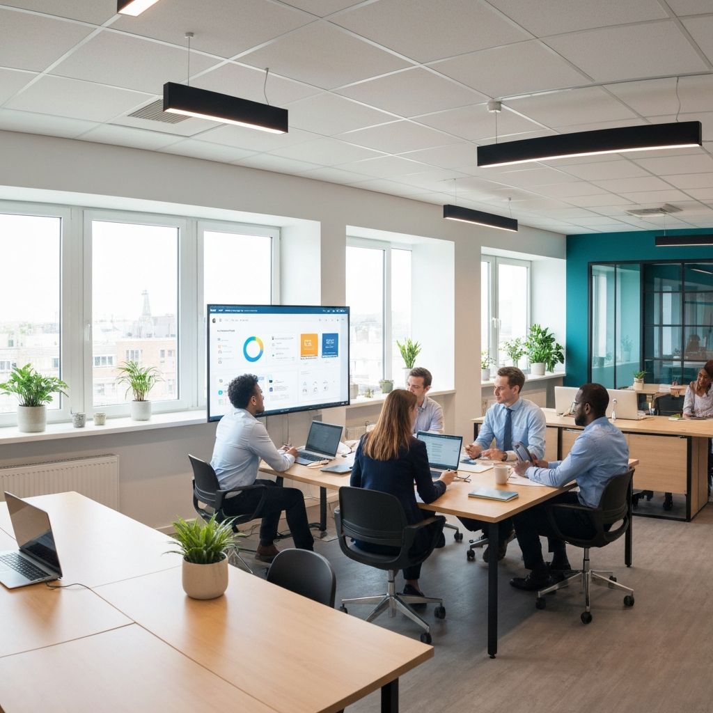 Modernes Lernumfeld mit digitalem Arbeitsplatz